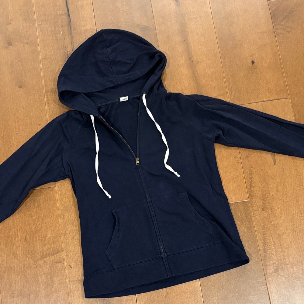 J. Crew Navy Blue Hoodie
